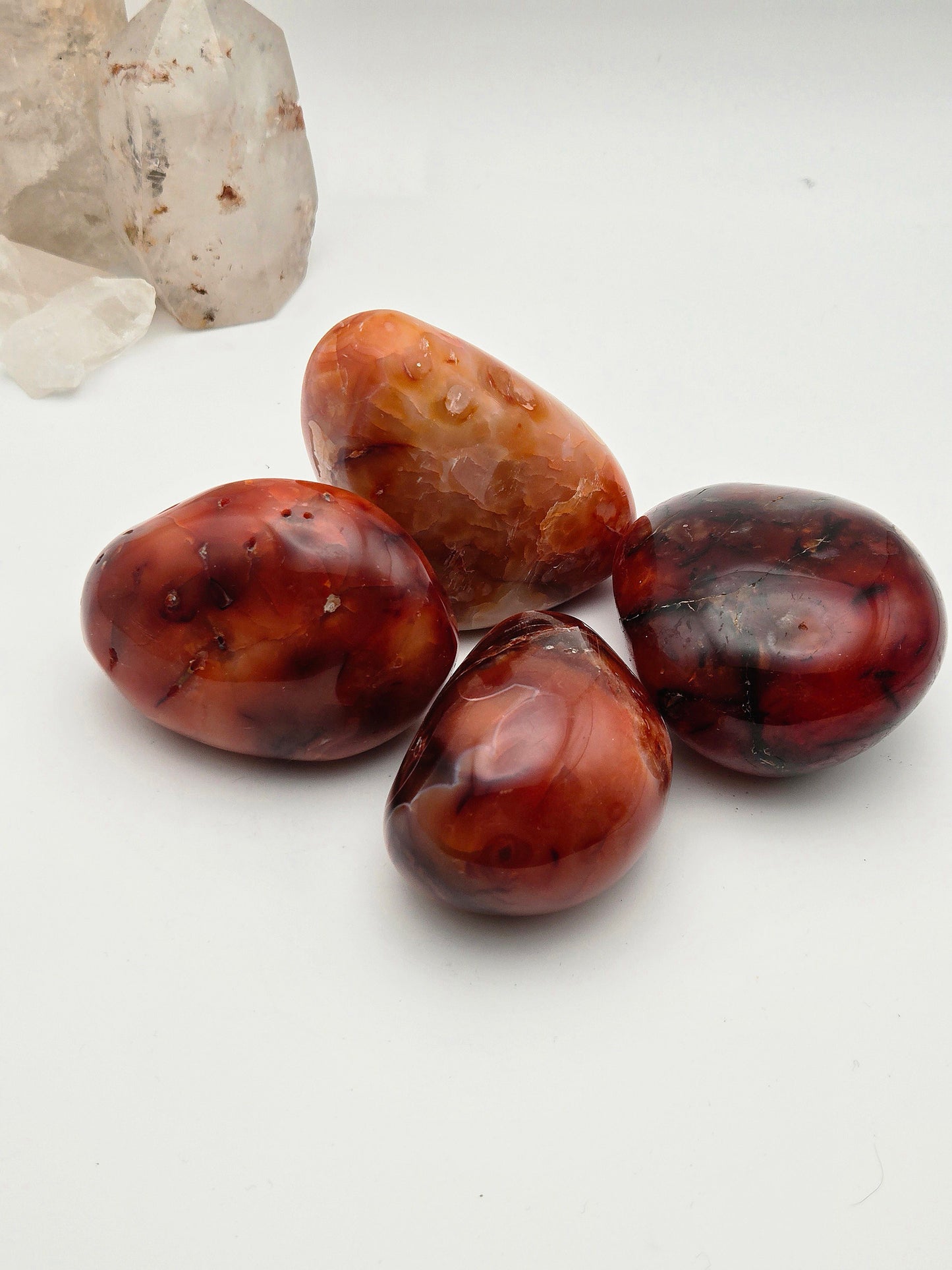 Carnelian Palm Stone