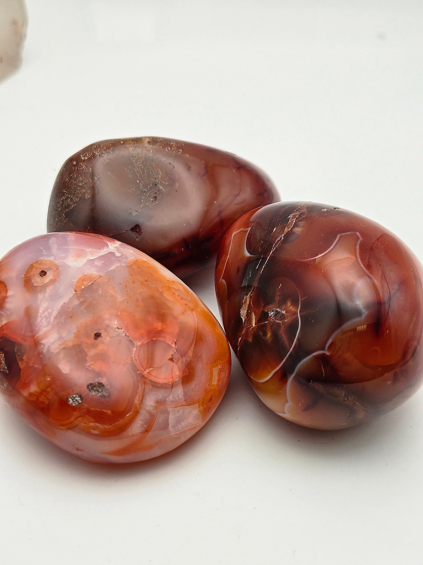 Carnelian Palm Stone