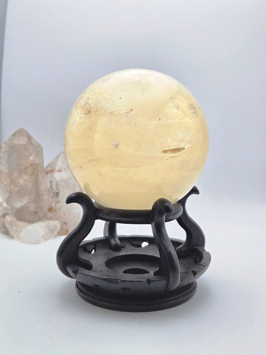 Honey Calcite Sphere (2.5lb)