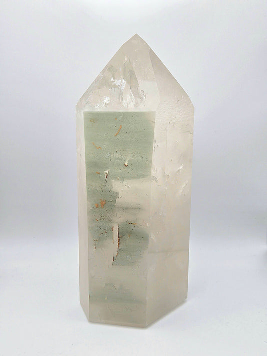 Quartz with Chlorite Tower (9 inch / 6.4lb)