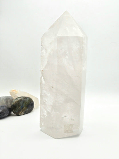 Clear Quartz Tower (7.1lb / 10 inch)