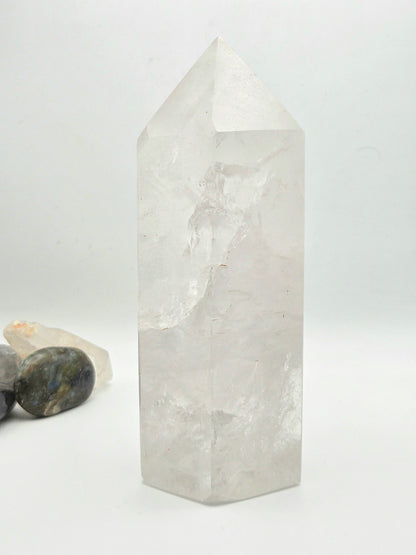 Clear Quartz Tower (7.1lb / 10 inch)