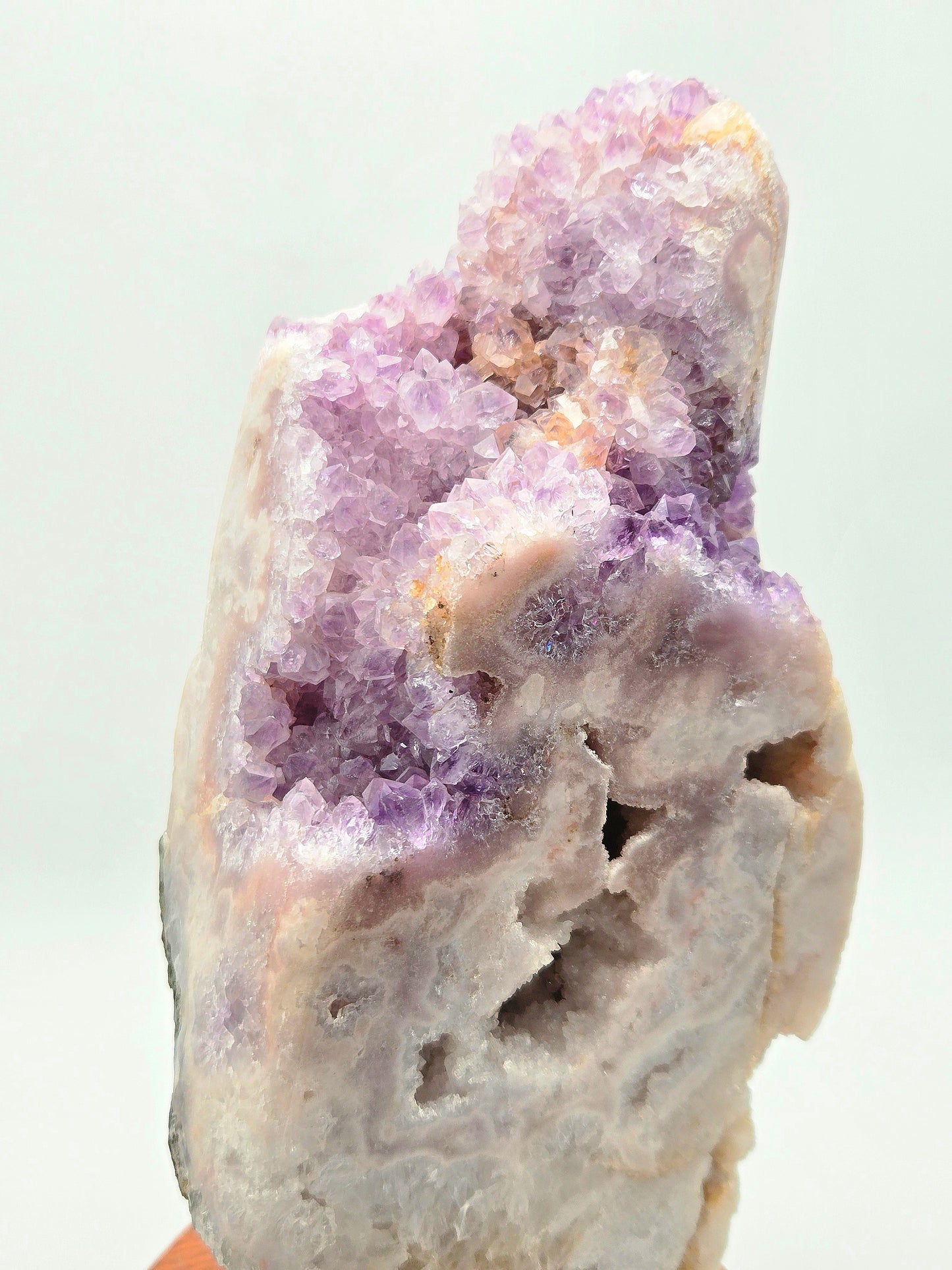 Amethyst Druzy with Stand (3.8lb / 8 Inch)