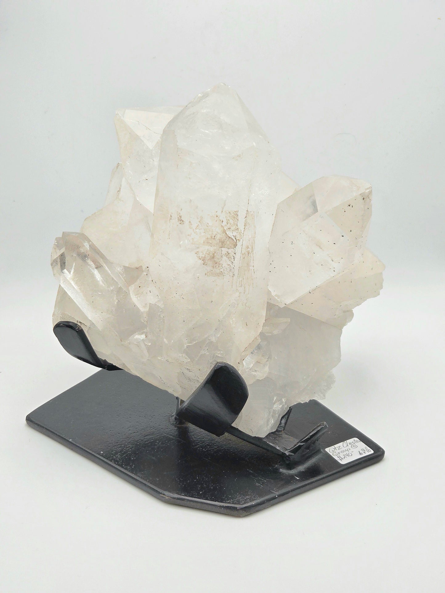 Quartz Cathedral Cluster w/ Stand (6.9lb)