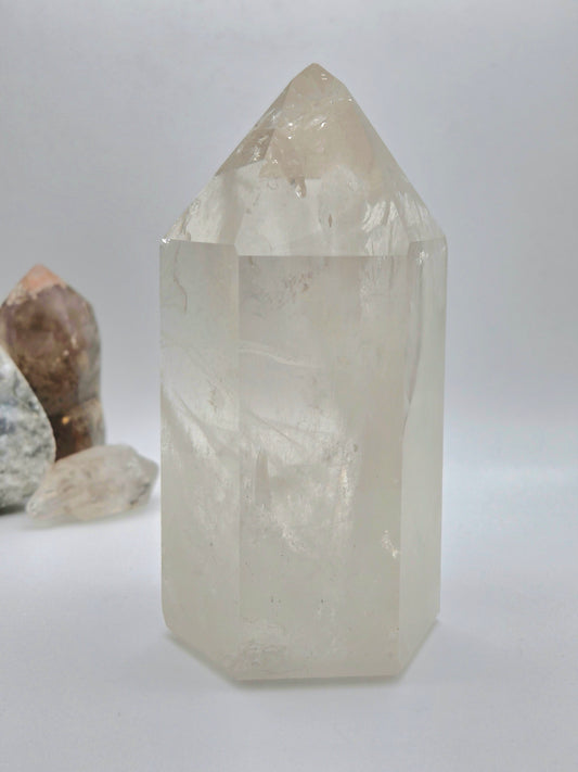 Clear Quartz Tower (6inch / 2.7lb)