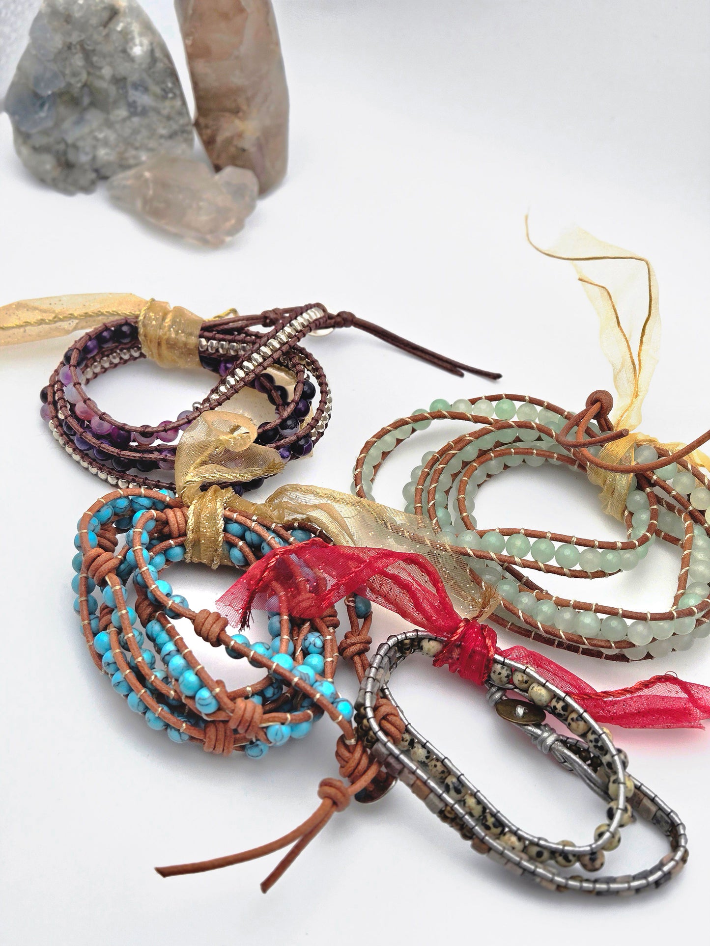 Stone Wrap Bracelets (Mystery)