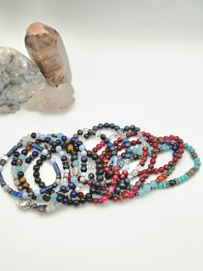 Beaded Stone Bracelets