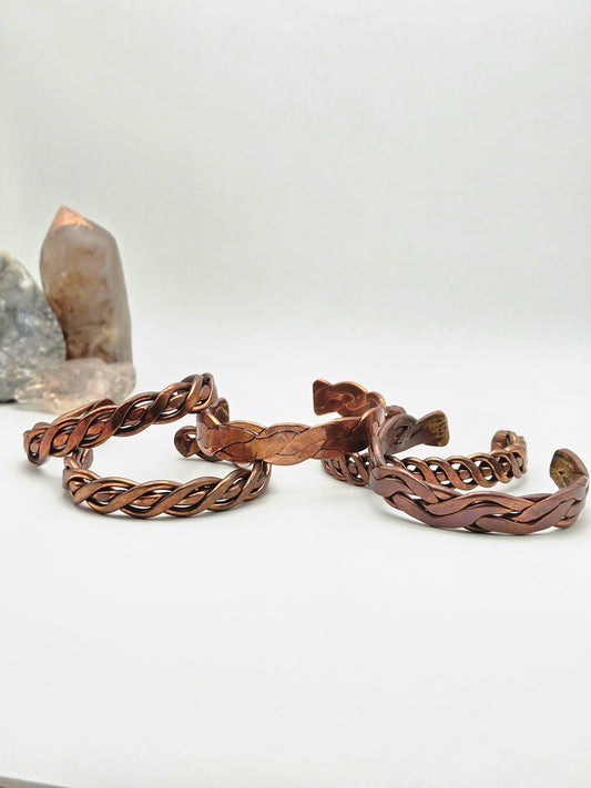 Handmade Copper Cuff Bracelet