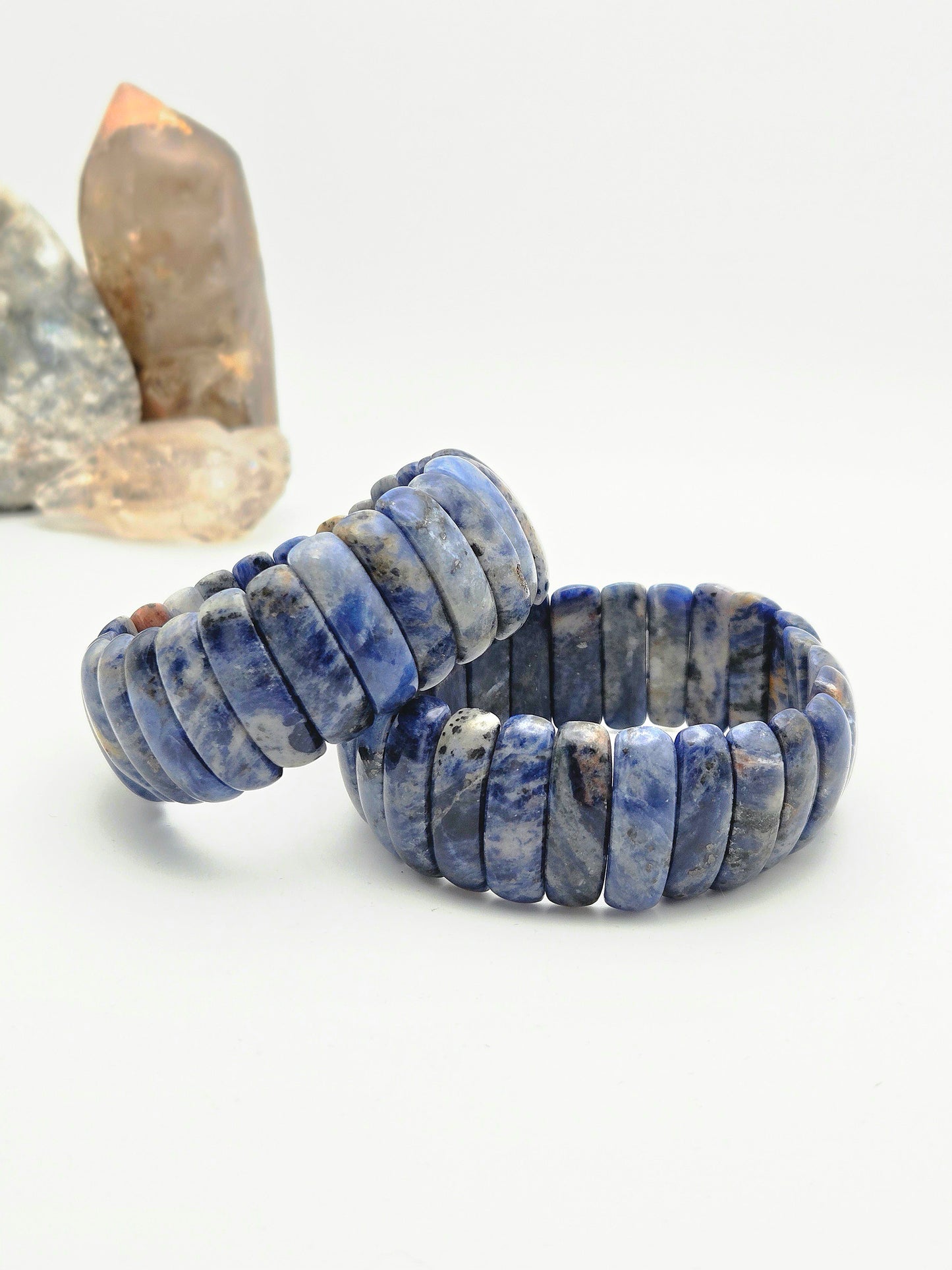 Natural Stone Stretch Cord Bracelet