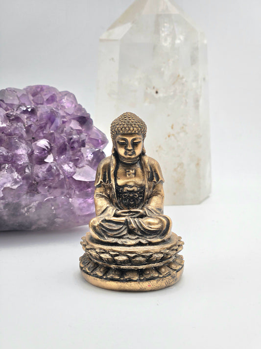 Brass Meditating Buddah (2.25 inch)