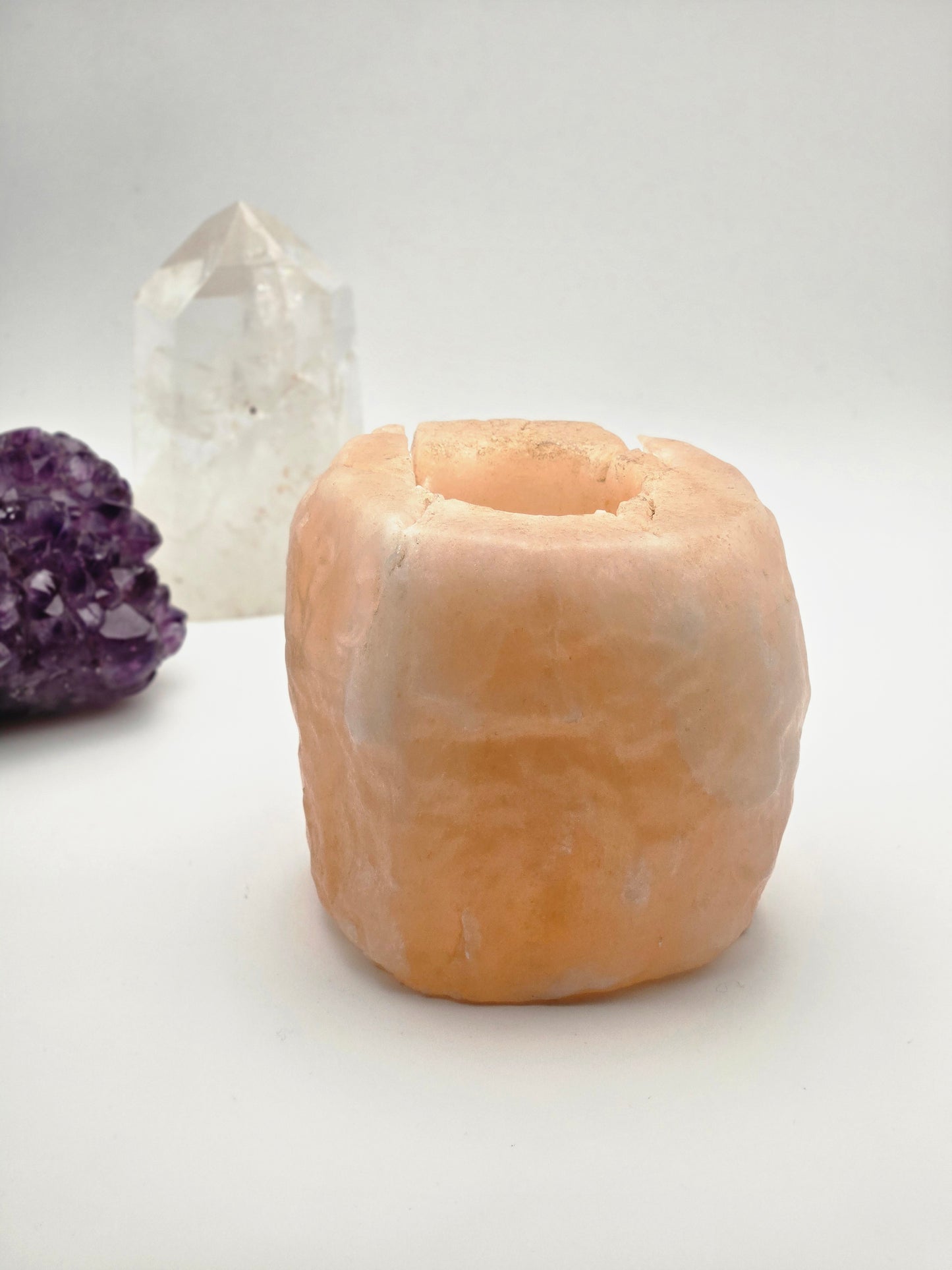 Himalayan Salt Rock Tealight Holder