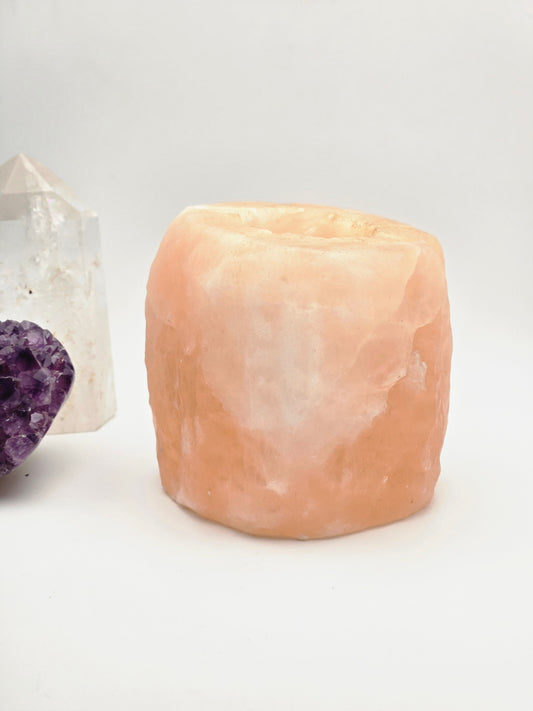 Himalayan Salt Rock Tealight Holder