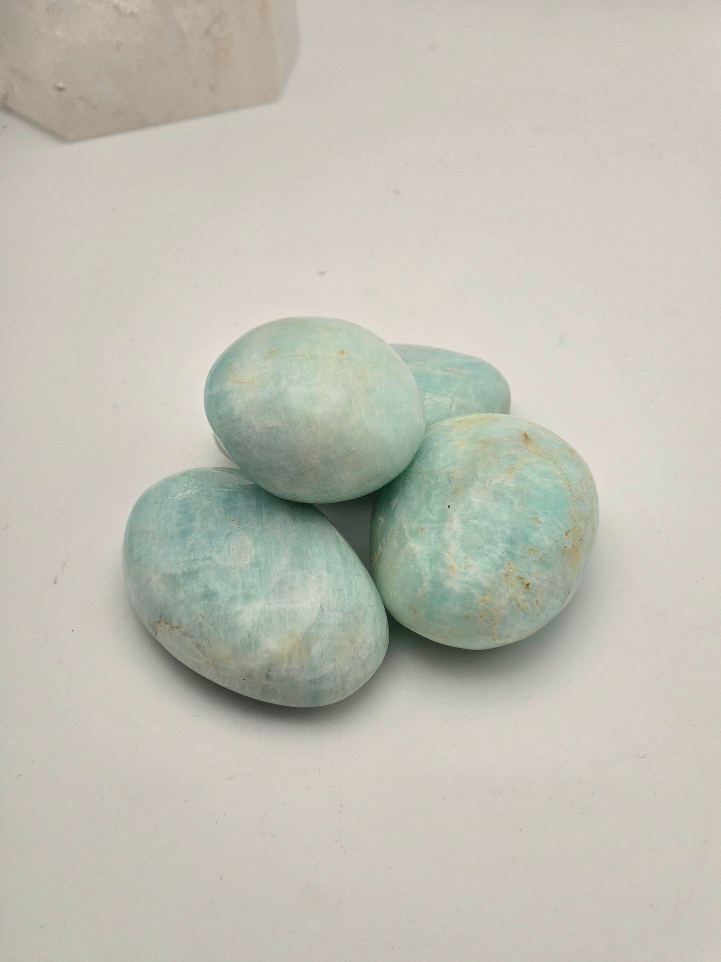 Amazonite Palm Stone